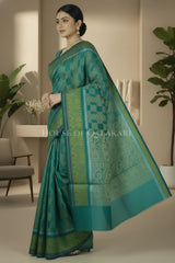 mulmul cotton patola saree 0433 side pose