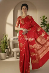 Mango Silk Saree front pose