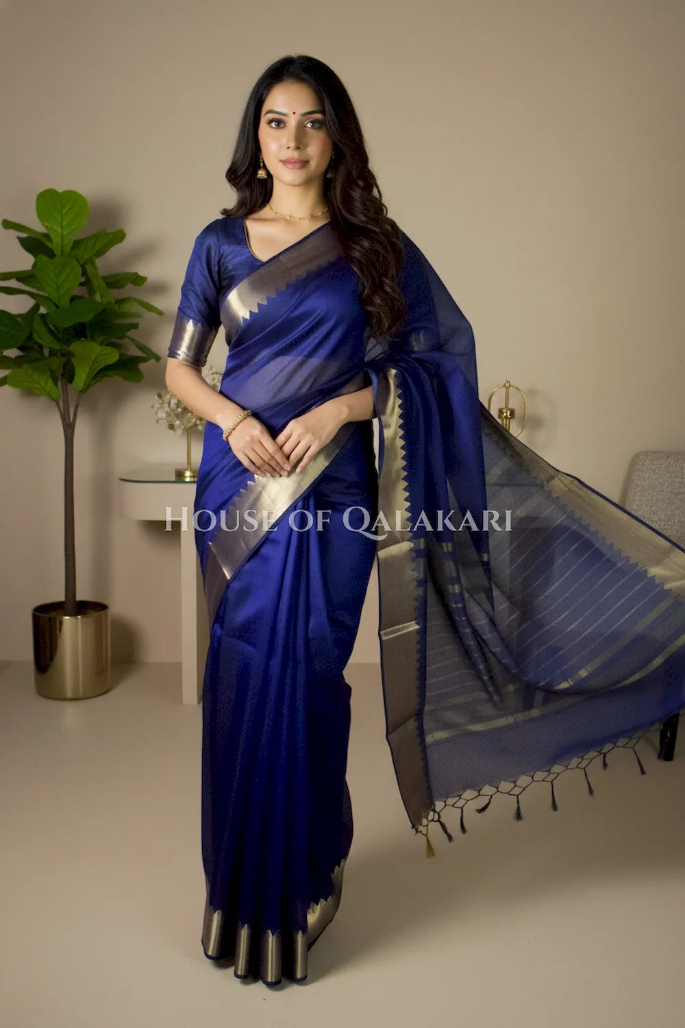 cotton saree 0343 front pose