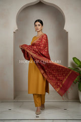 silk dupatta 0237 dramatic pose