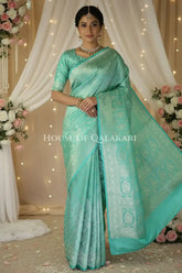 Pure Silk Saree front pose