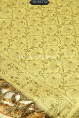 chanderi cotton dress material dupatta