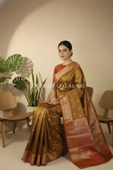 Silk Saree sitting pose