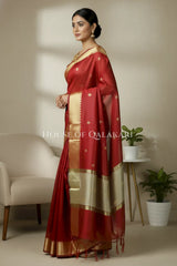 cotton saree 0347 side pose