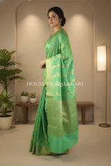 Silk Saree side pose