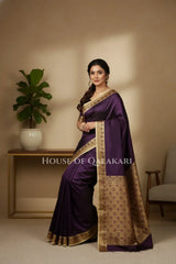 Silk Saree sitting pose
