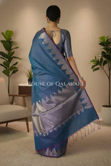 Silk Saree back pose
