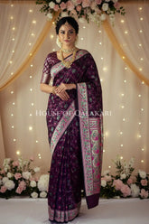 Satan Silk Saree bridal