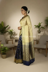 Upadda soft silk Saree side pose
