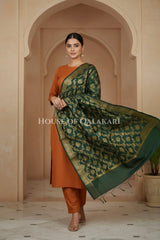 silk dupatta 0238 dramatic pose