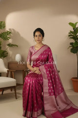 Cotton Saree sitting pose