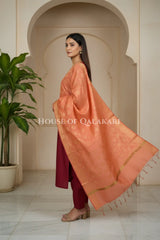 silk dupatta 0247 side pose