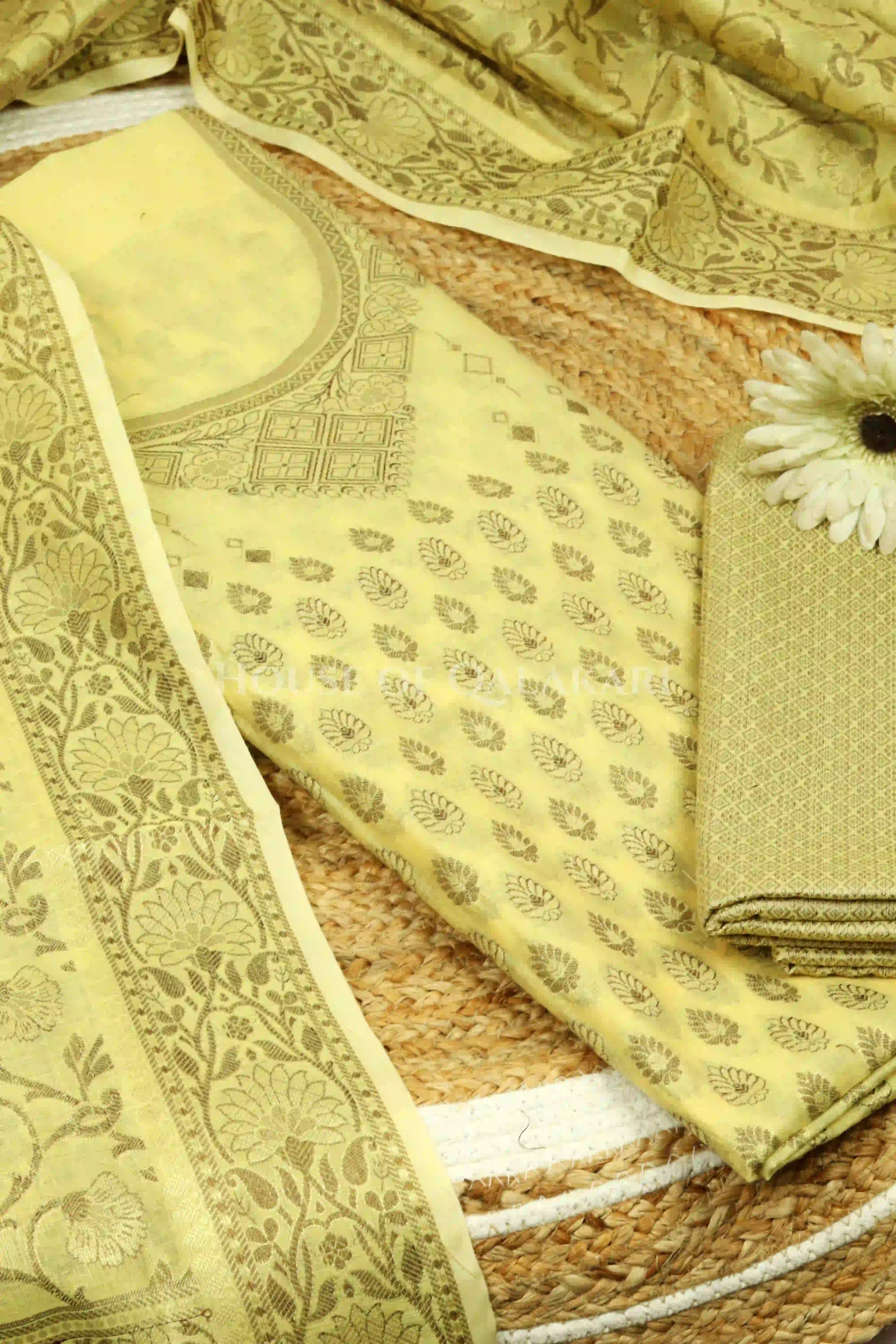 chanderi cotton dress material product