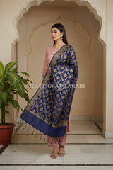 silk dupatta 0234 side pose1