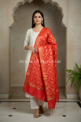 silk dupatta 0232 front pose1