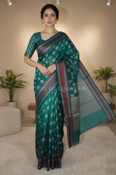 mulmul cotton patola saree 0423 front pose