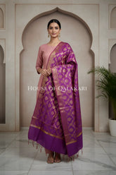 silk dupatta 0242 front pose1