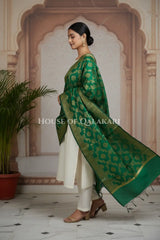 silk dupatta 0240 left pose