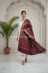 silk dupatta 0246 front pose2