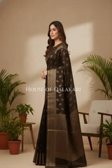 Cotton Saree side pose
