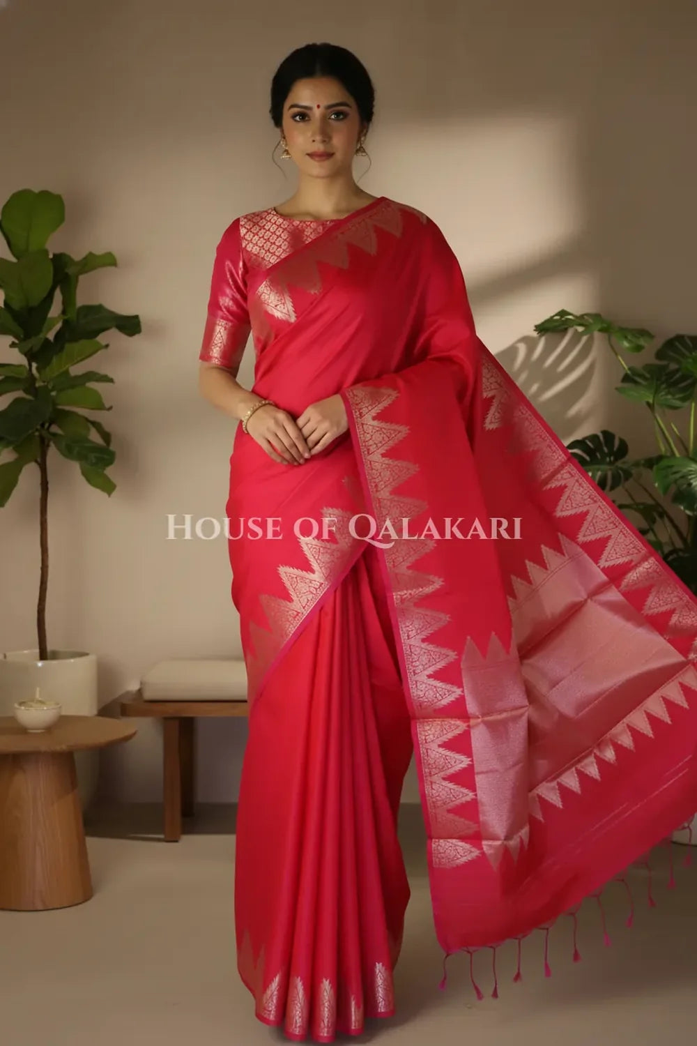 Silk Saree front pose