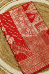 Double Katan Silk Saree product