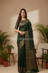 Cotton Saree front pose