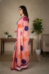 mulmul cotton bagru saree 408 side pose