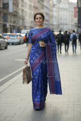 mulmul cotton patola saree 0439 outdoor pose