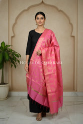 silk dupatta 0233 front pose1