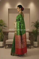 Silk Saree side pose