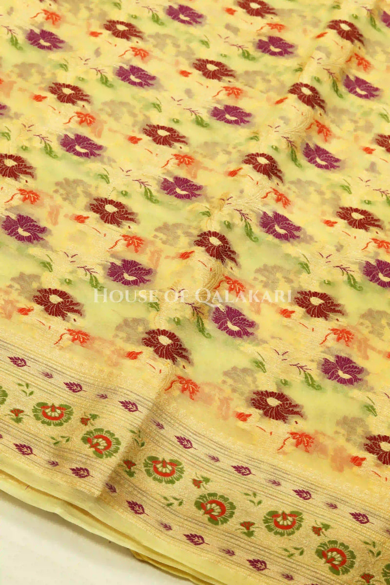 Khaddi Georget Silk Saree Body