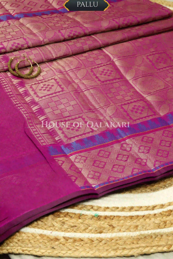 Mulmul cotton patola Saree pallu