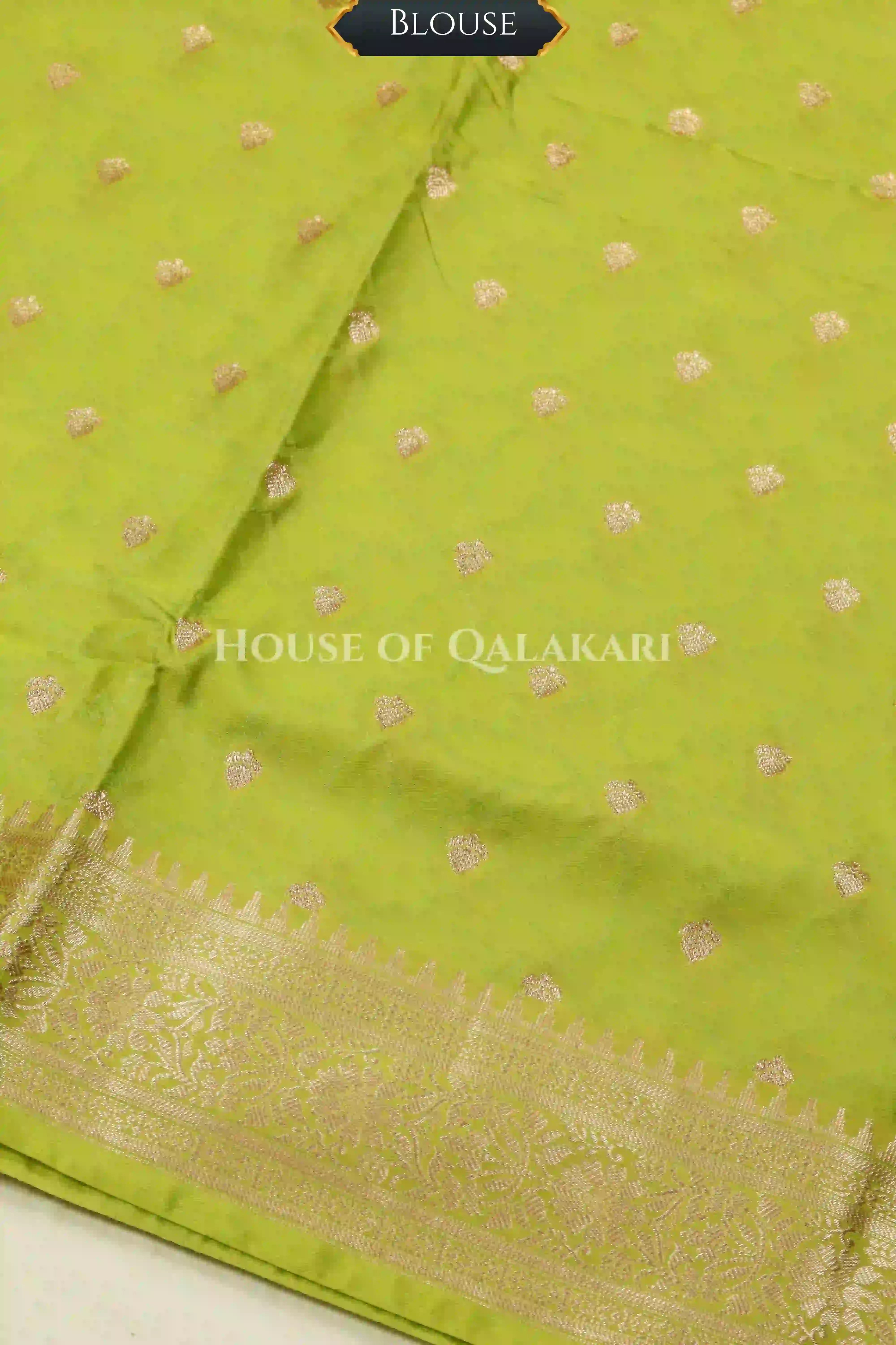 Mushroom silk Saree blouse