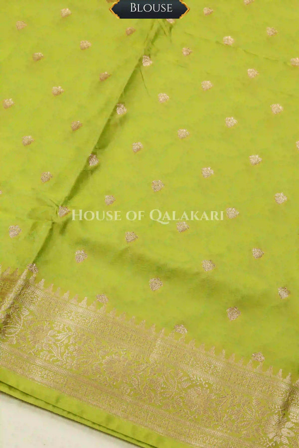 Mushroom silk Saree blouse