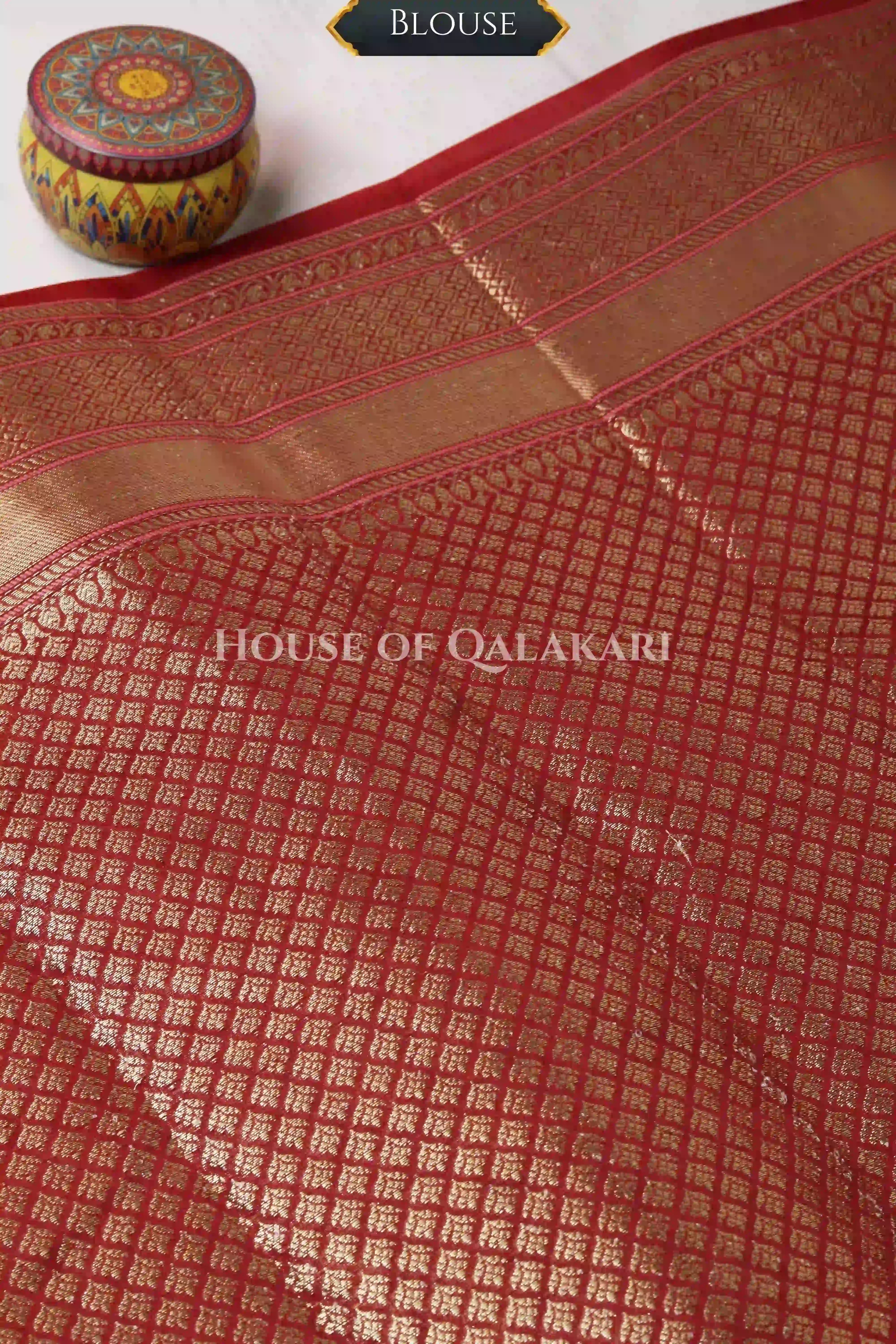 monga pure silk saree blouse