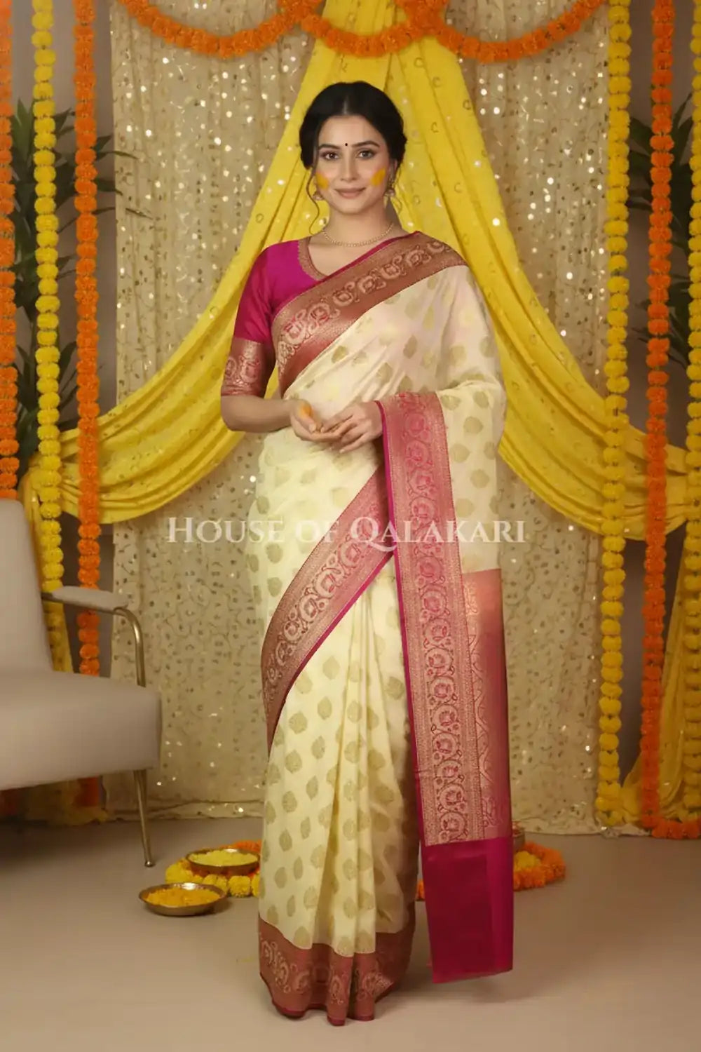Katan Silk Saree wedding