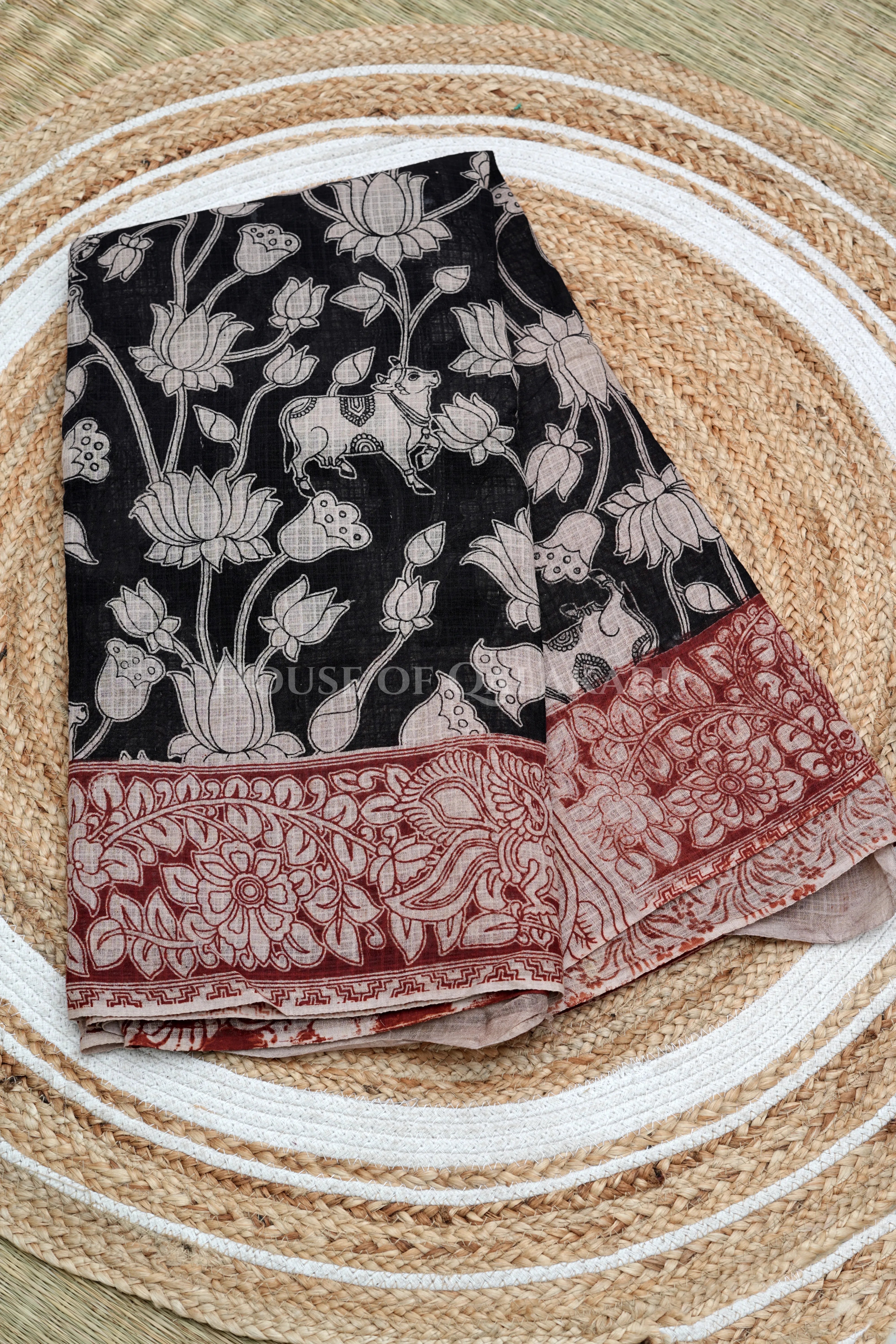 kota cotton kalamkari saree 0451 product