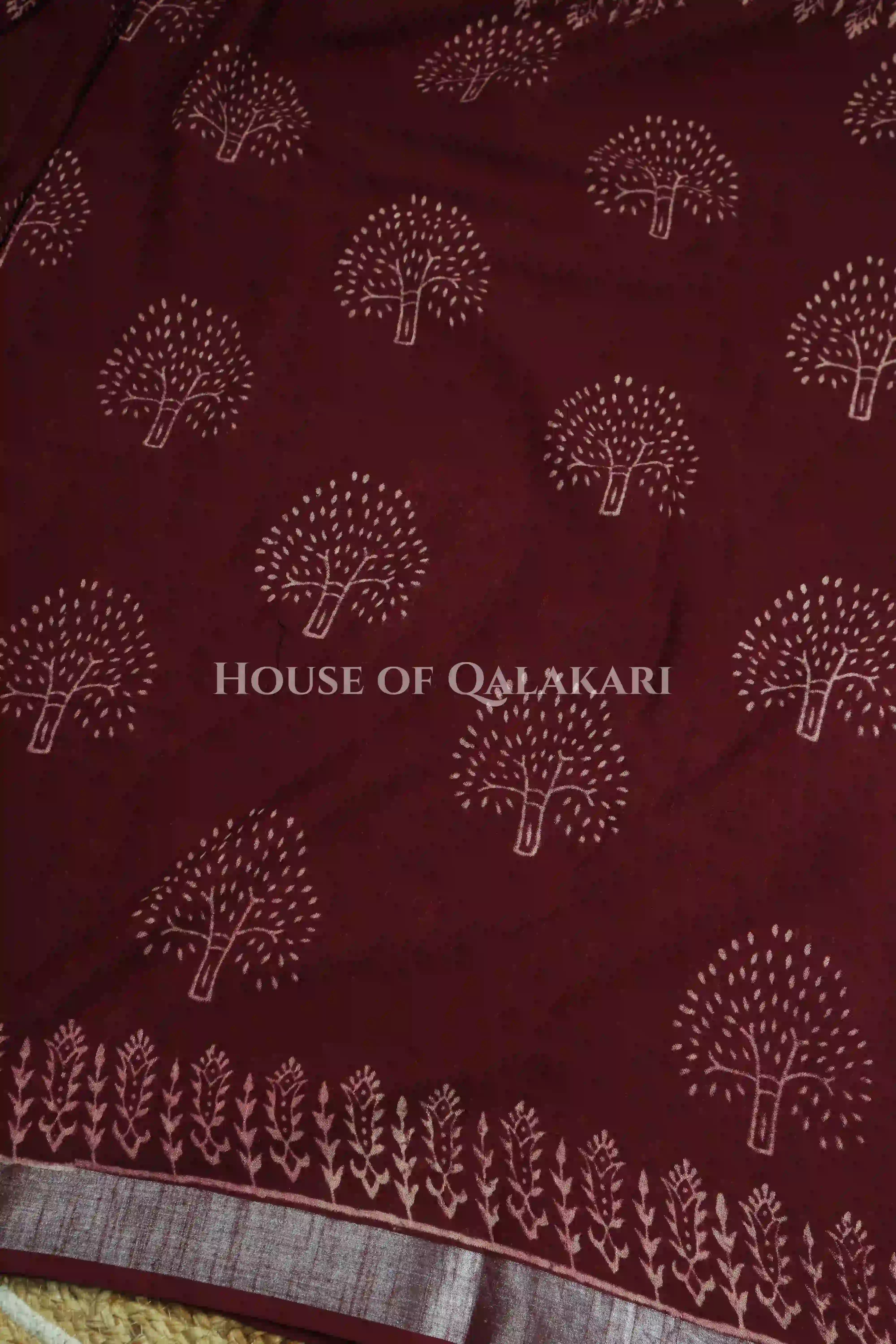 linen cotton saree 490 body