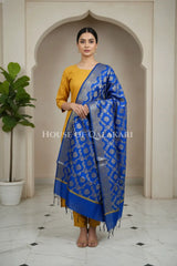 silk dupatta 0243 front pose1