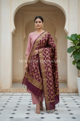 silk dupatta 0246 front pose1
