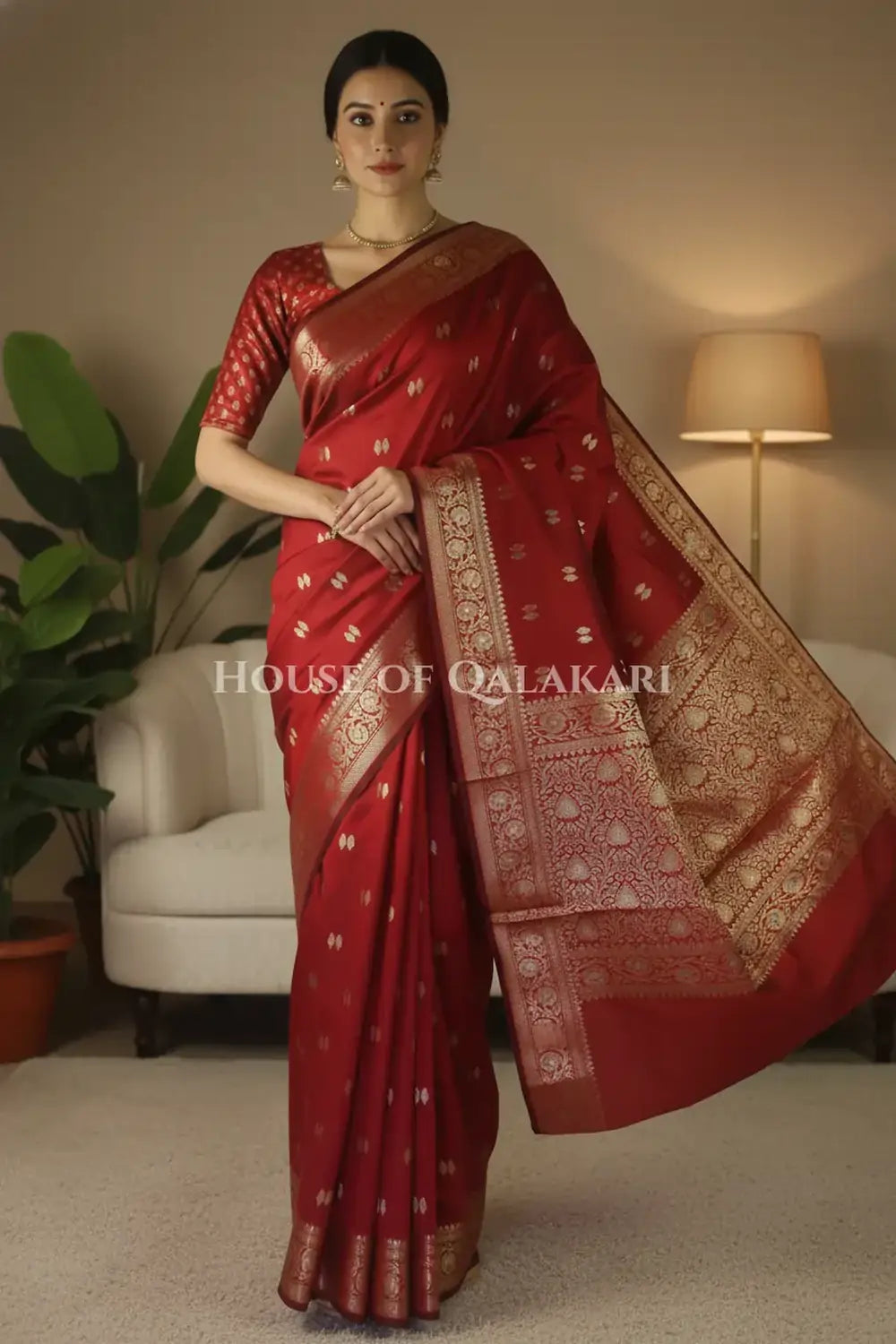 Silk Saree front pose