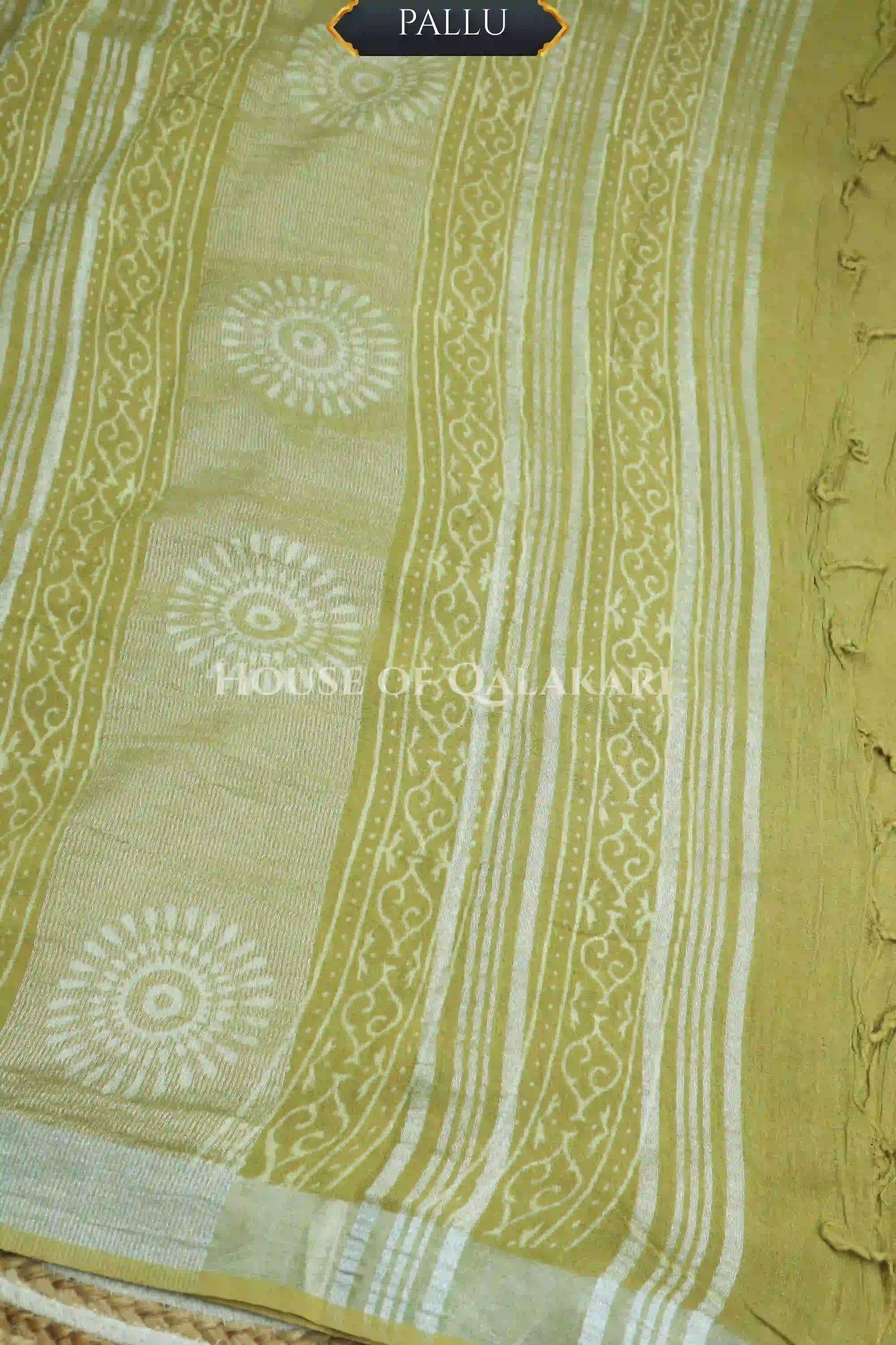 linen cotton saree 493 pallu