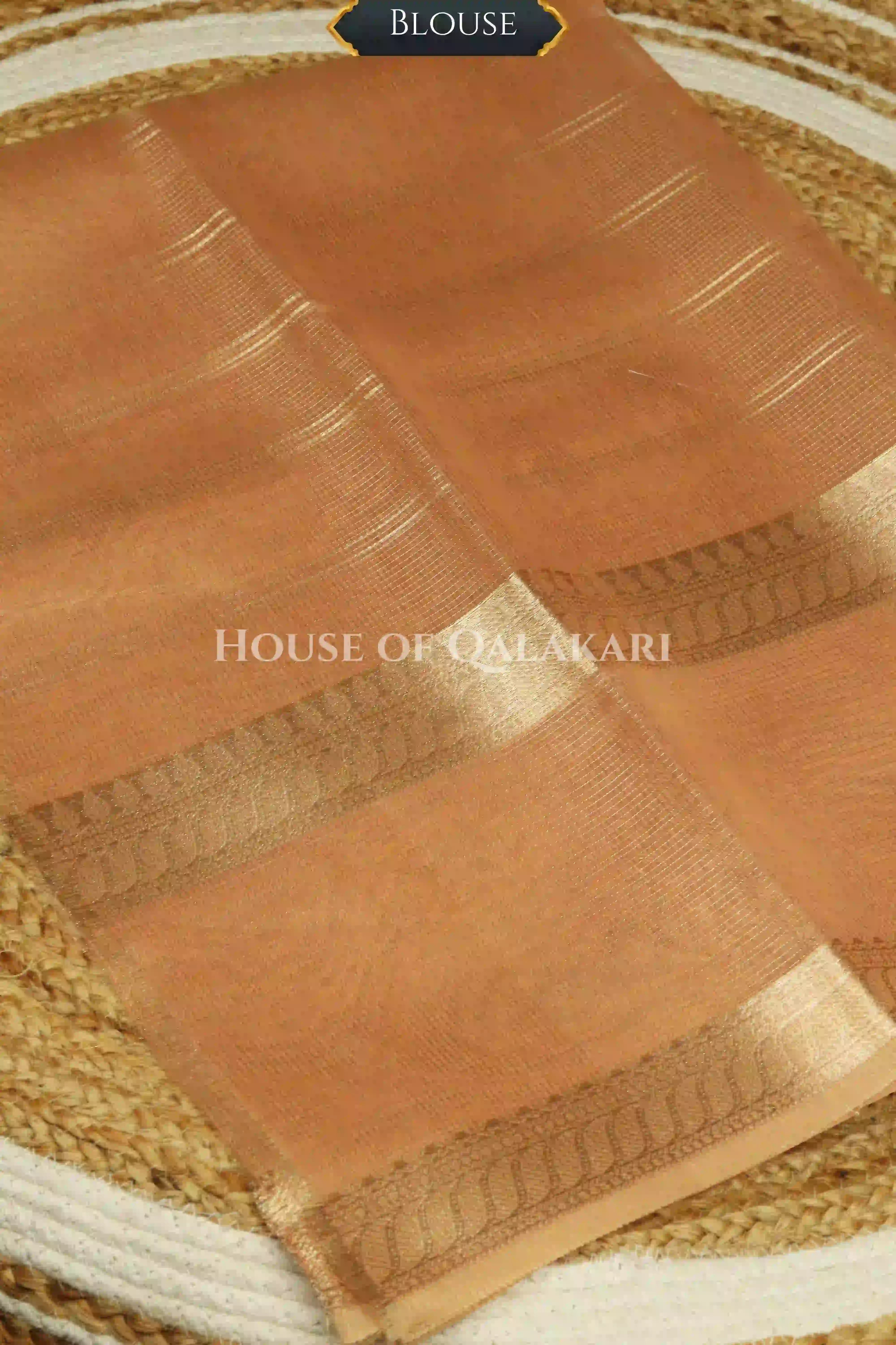 linen saree blouse