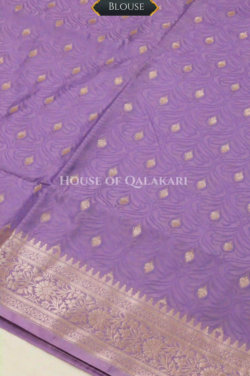 Mushroom silk Saree blouse