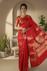 Mango Silk Saree front pose