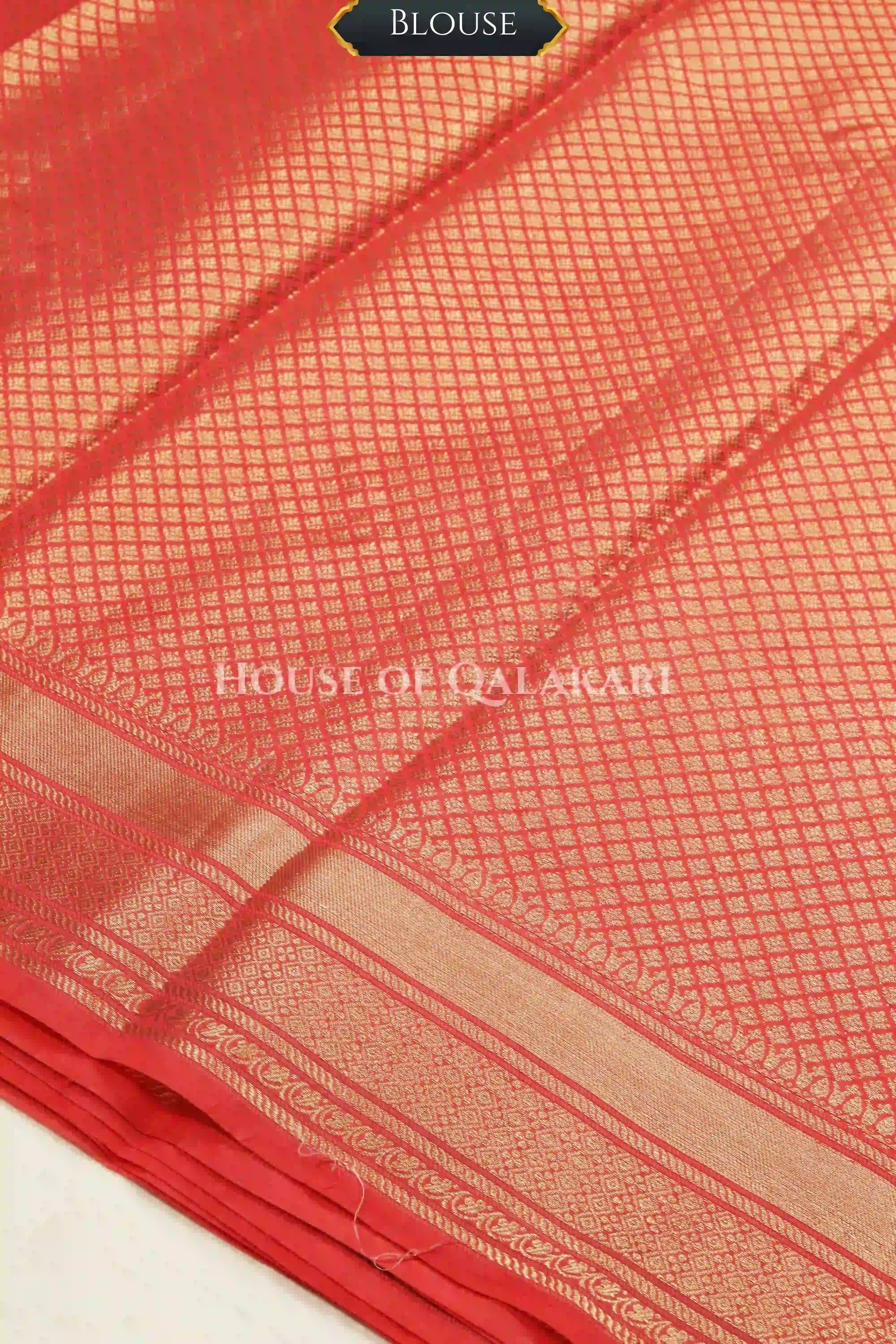 monga pure silk saree blouse