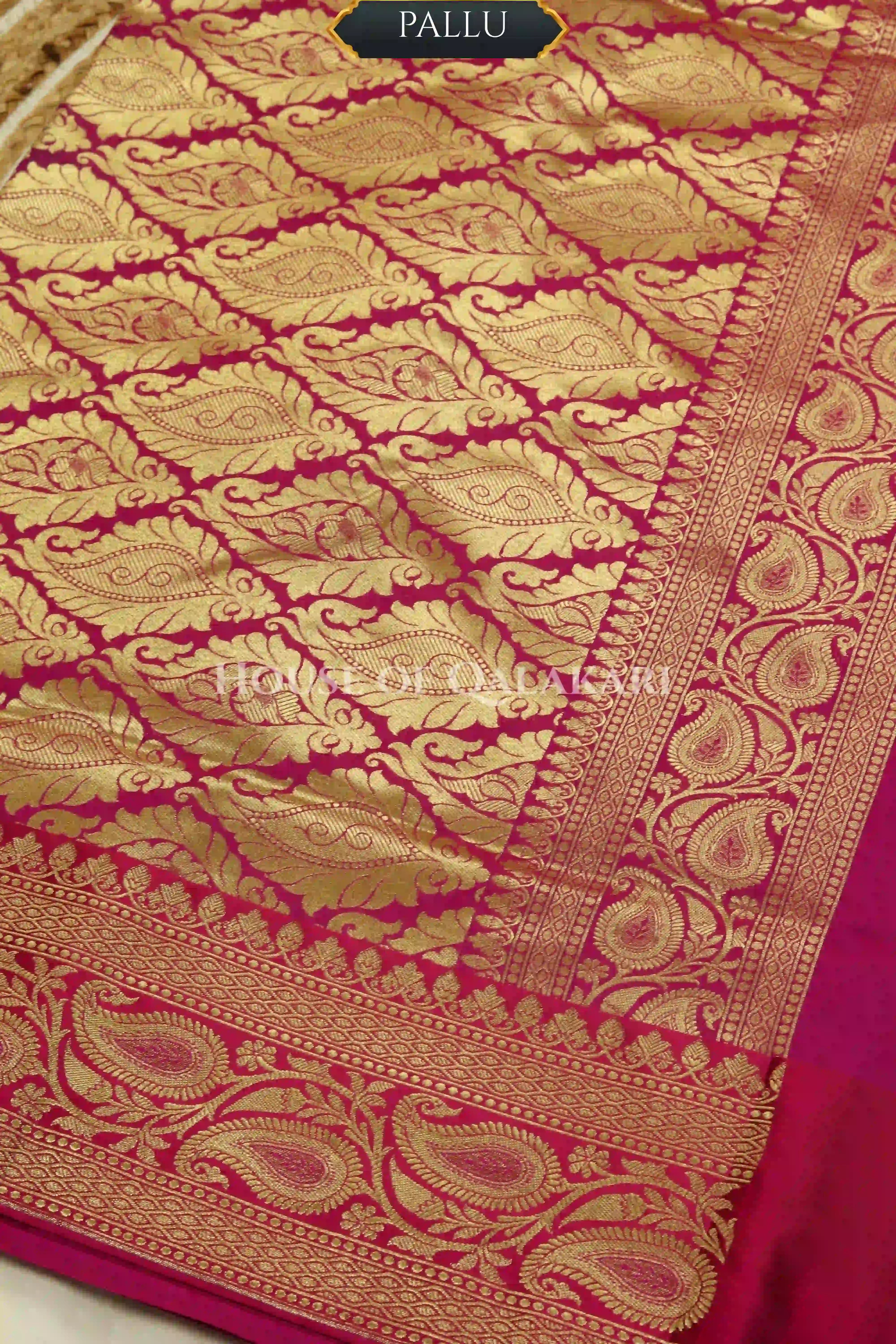 Katan Silk Saree pallu