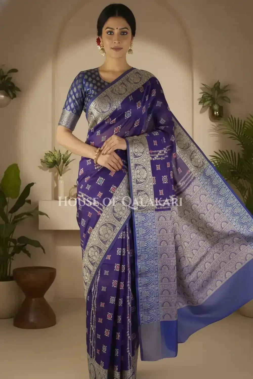 Cotton Saree front pose