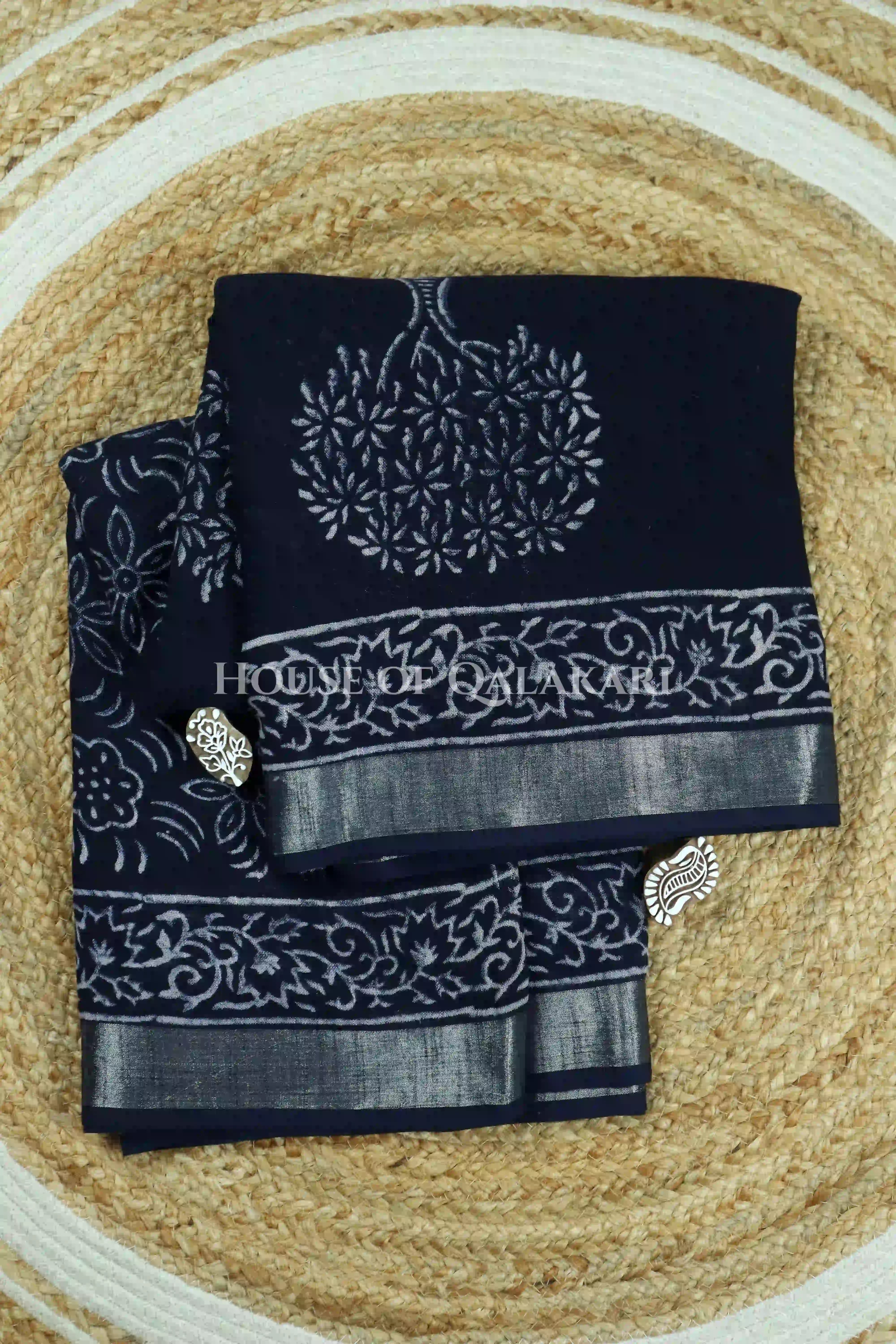 linen cotton saree 494 product